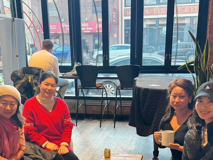 AAWA women gathered for a coffee chat on self-care and wellbeing
